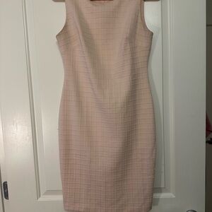 Tommy Hilfiger Pink Sleeveless Sheath Dress Knee-Length Cocktail